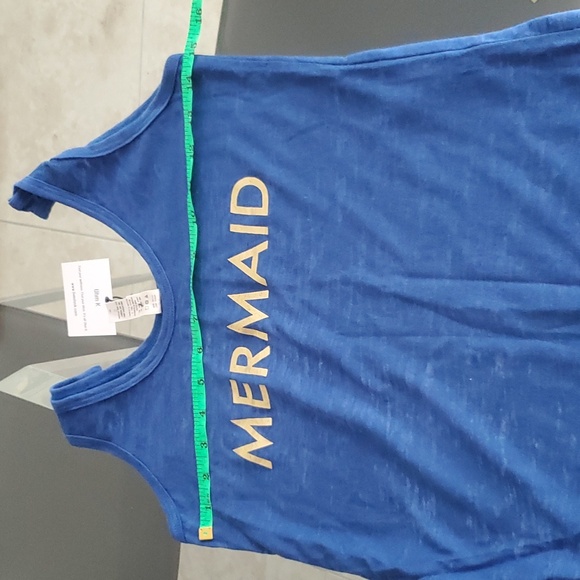 NWT Ohm K royal bluetank top - Picture 3 of 5